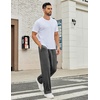 image:imageEkouaer Mens Pajama Pants Sleepwear Soft Pjs Bottoms Sleep Lounge Long Pant with Drawstring amp PocketsGray