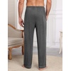 image:imageEkouaer Mens Pajama Pants Sleepwear Soft Pjs Bottoms Sleep Lounge Long Pant with Drawstring amp PocketsGray