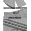 image:imageEkouaer Mens Pajama Pants Sleepwear Soft Pjs Bottoms Sleep Lounge Long Pant with Drawstring amp PocketsLight Gray