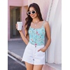 image:imageEkouaer Pajamas for Women Set Lingerie Pjs 2 Piece Cami Sleepwear Ribbed Knit Shorts SetBlue Kitty