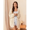 image:imageEkouaer Pajamas for Women Set Lingerie Pjs 2 Piece Cami Sleepwear Ribbed Knit Shorts SetWhite Flowers