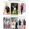 image:imageEkouaer Pajamas for Women Set Silk Satin Pjs Button Down Sleepwear Summer Loungewear Top and Shorts Lounge Set SXXLBlack