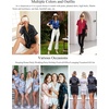 image:imageEkouaer Pajamas for Women Set Silk Satin Pjs Button Down Sleepwear Summer Loungewear Top and Shorts Lounge Set SXXLDark Green