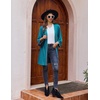 image:imageEkouaer Robes for Women Knee Length Kimono Bathrobe 34 Sleeve Sleep Robe Cozy Sleepwear with Pockets SXXL