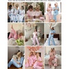 image:imageEkouaer Silk Satin Pajamas Set Women Short Sleeve Pj Sets Button Down Sleepwear 2 Piece Soft Loungewear SXXLBlack