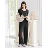 image:imageEkouaer Womens Pajama Sets Short Sleeve Top and Pants 2 Piece Pjs Soft Sleepwear Comfy Lounge Set SXXLBlack