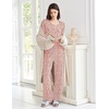 image:imageEkouaer Womens Pajama Sets Short Sleeve Top and Pants 2 Piece Pjs Soft Sleepwear Comfy Lounge Set SXXLPink Leopard