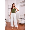 image:imageEkouaer Womens Pajama Sets Soft Lingerie Sleepwear 2 Piece Cami Shorts Set V Neck Pj Lace NightwearArmy Green