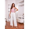 image:imageEkouaer Womens Pajama Sets Soft Lingerie Sleepwear 2 Piece Cami Shorts Set V Neck Pj Lace NightwearPink