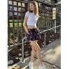 image:imageEkouaer Womens Pajama Shorts Elastic Waist Sleep Shorts Stylish Lounge Shorts Casual Comfy Sweat ShortsFlamingo