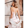 image:imageEkouaer Womens Satin Pajama Set Backless Cami Top and Shorts Soft Pjs Set for Lounging or SleepwearLight Pink Leopard