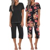 Black Flower+black