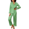 Green White Stripe