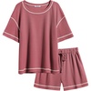 Gray Purple Red