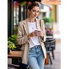 image:imageEkouaer 3 Pack Long Sleeve Shirts for Women Crew Neck Thermal Tops Lightweight Base Layer Undershirt Tees 2025 SXXLBlackDarkgreyWhite