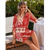 image:imageEkouaer Beach Cover Ups for Women Bikini Swimsuit Coverup Beach Dress ShirtSea Creatures
