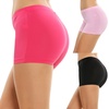 image:imageEkouaer Boyshort Panties Womens Soft Underwear Briefs Invisible Hipster 3 Pack Seamless Boxer Brief Panties SXXLAblackPinkRosered