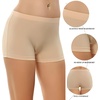 image:imageEkouaer Boyshort Panties Womens Soft Underwear Briefs Invisible Hipster 3 Pack Seamless Boxer Brief Panties SXXLAnude3 Pack
