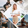 image:imageEkouaer Boyshort Panties Womens Soft Underwear Briefs Invisible Hipster 3 Pack Seamless Boxer Brief Panties SXXLAnude3 Pack