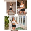 image:imageEkouaer Boyshort Panties Womens Soft Underwear Briefs Invisible Hipster 3 Pack Seamless Boxer Brief Panties SXXLBlack  Nude4 Pack