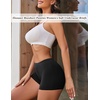 image:imageEkouaer Boyshort Panties Womens Soft Underwear Briefs Invisible Hipster 3 Pack Seamless Boxer Brief Panties SXXLBlack4 Pack