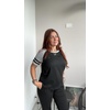 image:imageEkouaer Lounge Sets for Women Two Piece Pajama Set Short Sleeve Crewneck Jogger Outfits and Sweatpants Tracksuit