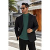 image:imageEkouaer Mens Mock Turtleneck Long Sleeve Turtle Neck Tops Lightweight Undershirt Thermal Sweater ShirtsGreen
