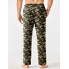 image:imageEkouaer Mens Pajama Pants Lounge Pants with Pockets Soft Sleep Pants Loose Fit Pj Bottoms with Drawstring SXXLCamouflage