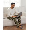 image:imageEkouaer Mens Pajama Pants Lounge Pants with Pockets Soft Sleep Pants Loose Fit Pj Bottoms with Drawstring SXXLCamouflage