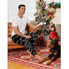 image:imageEkouaer Mens Pajama Pants Ultra Lightweight Pjs Bottoms Soft Sleep Jogger Pants with Pocket DrawstringXmas Light Bulbs