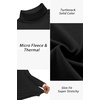 image:imageEkouaer Mens Turtleneck Long Sleeve Turtle Neck Shirts Basic Lightweight Undershirt Thermal Pullover Sweater SXXLBlack