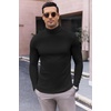 image:imageEkouaer Mens Turtleneck Long Sleeve Turtle Neck Shirts Basic Lightweight Undershirt Thermal Pullover Sweater SXXLBlack