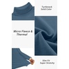 image:imageEkouaer Mens Turtleneck Long Sleeve Turtle Neck Shirts Basic Lightweight Undershirt Thermal Pullover Sweater SXXLBlue
