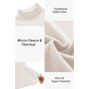 image:imageEkouaer Mens Turtleneck Long Sleeve Turtle Neck Shirts Basic Lightweight Undershirt Thermal Pullover Sweater SXXLLight Beige