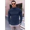 image:imageEkouaer Mens Turtleneck Long Sleeve Turtle Neck Shirts Basic Lightweight Undershirt Thermal Pullover Sweater SXXLNavy Blue