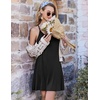 image:imageEkouaer Nightgowns for Women Bamboo Viscose Night Gown Sleeveless Sleep Dress Racerback Chemise Cooling SleepwearBlack