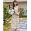 image:imageEkouaer Nightgowns for Women Cotton Long Night Gown Sleeveless Sleep Dress Victorian Nightdress Ladies SleepwearColrful Florals