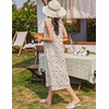 image:imageEkouaer Nightgowns for Women Cotton Long Night Gown Sleeveless Sleep Dress Victorian Nightdress Ladies SleepwearColrful Florals