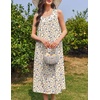 image:imageEkouaer Nightgowns for Women Cotton Long Night Gown Sleeveless Sleep Dress Victorian Nightdress Ladies SleepwearColrful Florals