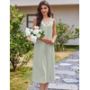 image:imageEkouaer Nightgowns for Women Cotton Long Night Gown Sleeveless Sleep Dress Victorian Nightdress Ladies SleepwearLight Green