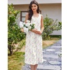 image:imageEkouaer Nightgowns for Women Cotton Long Night Gown Sleeveless Sleep Dress Victorian Nightdress Ladies SleepwearWhite Pink  Lilac Florals