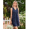image:imageEkouaer Nightgowns for Women Cotton Night Gowns Tank Night Shirts Sleeveless Sleep Dress Button Sleep Shirts Henley SleepwearDeep Blue Starry Sky