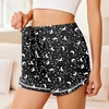 image:imageEkouaer Pajama Shorts for Women 2026 Soft Sleep Shorts Casual Lounge Shorts Comfy Pj Bottoms with PocketsBlack Moon