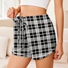 image:imageEkouaer Pajama Shorts for Women 2026 Soft Sleep Shorts Casual Lounge Shorts Comfy Pj Bottoms with PocketsBlack Plaid
