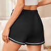 image:imageEkouaer Pajama Shorts for Women 2026 Soft Sleep Shorts Casual Lounge Shorts Comfy Pj Bottoms with PocketsBlack and Army Green