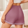 image:imageEkouaer Pajama Shorts for Women 2026 Soft Sleep Shorts Casual Lounge Shorts Comfy Pj Bottoms with PocketsDark Grey and Dusty Rose