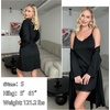image:imageEkouaer Robes Womens Nightgown and Robe Set 2 Piece Sexy Lace Spaghetti Strap Lightweight Sleepwear with Pockets SXXLBlack