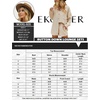 image:imageEkouaer Women 2 Piece Sets Lounge Sets Summer Outfits Button Down Shirts and Casual Shorts with Pockets