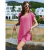 image:imageEkouaer Womens 2 Piece Sets Summer Biker Shorts Set Outfits Knit Loungewear V Neck Workout Sets Tracksuit SXXL