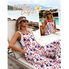 image:imageEkouaer Womens Casual Overalls Loose Wide Leg Jumpsuits Summer Boho Floral Printed Baggy Rompers with PocketsFlag